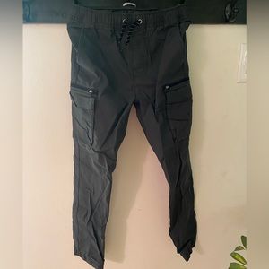 Dark gray old navy kids joggers
